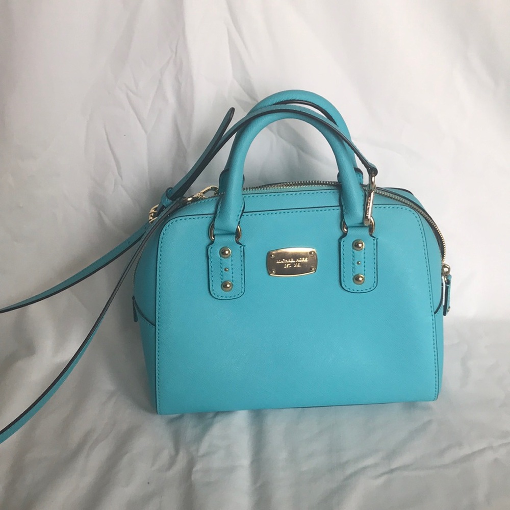 Michael Kors Light Blue Crossbody Purse